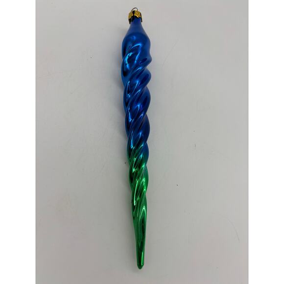 Vintage new old stock Windward Holidays Christmas two tone icicles mercury glass - Picture 1 of 3